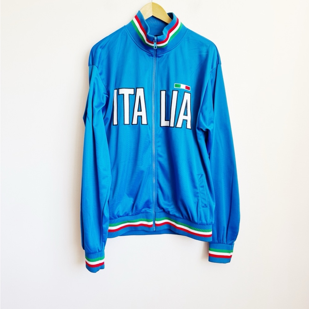 blue italia track jacket
